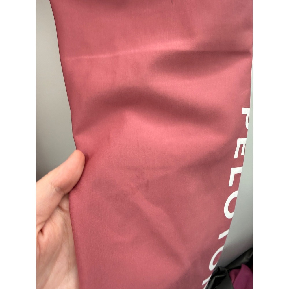 Peloton Pink Leggings Women's XL High Rise Stretch Workout‎ Activewear FLAWED - Picture 7 of 11